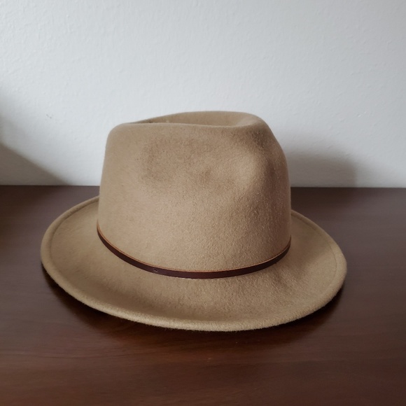 Unisex Luke Fedora Camel 